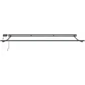 vidaXL Handbediende luifel met LED's 5 × 3,5 m