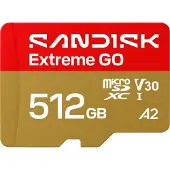 SanDisk Extreme GO microSDXC 512GB 240MB/s