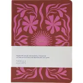 A-Journal Fabrique - Schoolagenda 2026/2027 - Sun Flow Roze - A5
