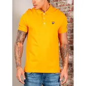 Lyle & Scott Polo Unisex Flag Eagle Bright Orange-M