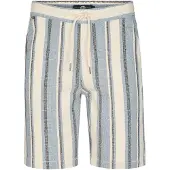 Petrol Industries Broek duifblauw / zwart / wit