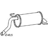 VEGAZ FTS-481 Einddemper
