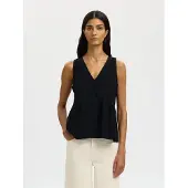 Selected Blouse 'SLFBLAIR' zwart