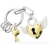 Metalmorphose - sleutelhanger - liefdesslot met een love sleutel