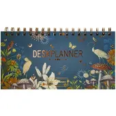 Pimpelmees Desk Planner - Blue Datumloos
