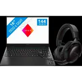 HP OMEN 16-am0975nd + HyperX Cloud III S Wireless Zwart