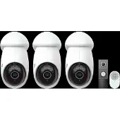 TP-LINK TP- Link Tapo C560WS 3-Pack + D235 Smart Battery & Wired Doorbell