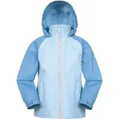 Mountain Warehouse Torrent II Waterdichte Jas voor kinderen/Kinderen (Teal)
