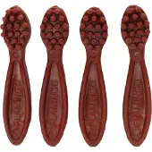 Flamingo VEGGIE TANDENBORSTEL MET AARDBEI 12,5CM 4ST 160GR