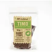 Timo Strips 100 g - Hondensnacks - Konijn