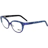 Just cavalli JC0464 51/16/130 Blauw Metaal Vrouwelijke Bril JC0464