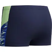 Speedo Dive Aquashort EnduraFlex zwemboxer - donkerblauw/limegroen Sportzwemboxer Jongens Nylon - maat 152