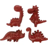 Flamingo VEGGIE DINO MET AARDBEI M 4ST 120GR