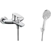 Kielle Vega - Badkraan met accessoires, EcoSpare, chroom 10318SN50