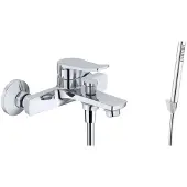 Kielle Nefia - Badkraan met accessoires, EcoSpare, chroom 10327SN80