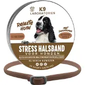 K9 Laboratories Anti Stress halsband - Hond-Bruin