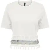 ONLY - ONLFILIPPA S/S TASSEL TOP JRS - Dames - Blouses