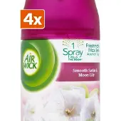 Air Wick (4x) - Luchtverfrisser - Navulling - Lelie - 250ml