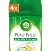 Air Wick (4x) - Luchtverfrisser - Navulling - Komkommer - 250ml