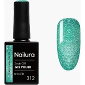 Nailura - Gel Polish 312 - Sparkling Green - 10 ml