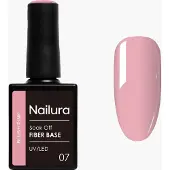 Nailura - Fiber Base - Blush Pink - 10 ml