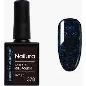Ginza.se - Gel Polish 378 - Midnight Blue Glitter - 10 ml