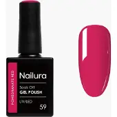 Nailura - Gel Polish 59 - Pomegranate Red - 10 ml