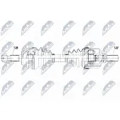 NTY NPW-CT-093 Aandrijfas