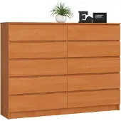 Akord Ladekast K160 met 10 Lades / Furniture Factory / Els / 160 x 121 x 40 cm