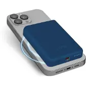 SBS TEBB5000MAG1CB - Powerbank - 5000 mAh - Magnetisch MagSafe - Blauw