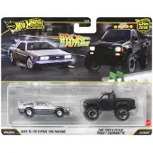 Top 1 Toys Hotwheels Premium Back To The Future 2-Pack