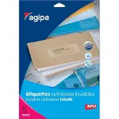 APLI Weerbestendige etiketten, 210 x 297 mm, transparant