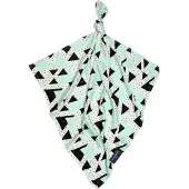 Texpol Bamboo Line - Bamboe Doekje - 30x30 cm - Mint Driehoeken