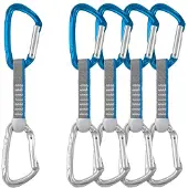 Simond - X5 Pack Quickdraw Klimb - Klimset 11 cm, grijs