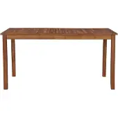 vidaXL Tuintafel 150x90x74 cm massief acaciahout