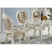 AEA Klassische Esszimmer Möbel Essgarnitur Lehnstuhl Tisch Gruppe 5tlg. Set Barock