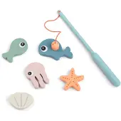 Done by Deer badspeelgoed fishing toy