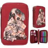 TOPModel - TOPModel 2-vaks etui - FUR EVER FRIENDS