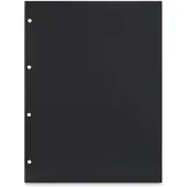 Hama Fotokarton, 23,3 x 31 cm, geperforeerd, 25 vel, zwart
