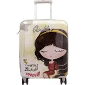 Anekke Muse 4 wielen Cabinewagen 55 cm met uitbreidingsplooi veelkleurig