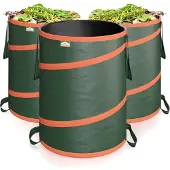Gardebruk Tuinafvalzak 3 stuks Groen 85L
