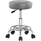Casaria Rolkruk - Hoogte Verstelbaar - 51-65cm - Grijs