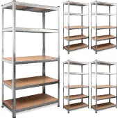 Deuba Zwaarlast plankenset van 5 180x90x40cm gegalvaniseerd 875kg