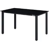 Casaria Tuintafel Bern Antraciet Aluminium 150x90x75cm