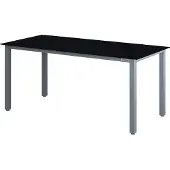 Casaria Tuintafel Bern Zilver Aluminium 190x90x75cm