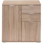 Casaria Kast Dressoir Alba Eiken met 2 Deuren en Laden