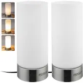 Monzana Tafellamp Lumo 2 stuks Wit