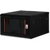 Roline 19-inch wandbehuizing Basic Plus 6U , 600x600 BxD zwart