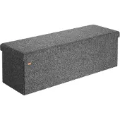 Casaria Opbergbank Donkergrijs 115x38x38cm
