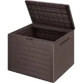 Casaria Kussenbox Lille Bruin 190L houtlook